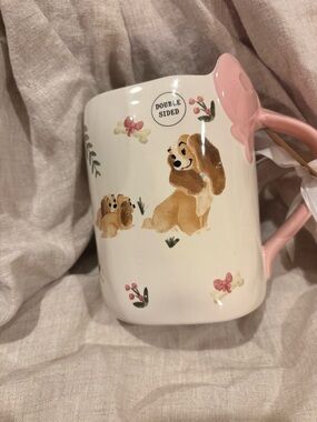Rae Dunn x Disney ❤️”PUPPY LOVE”Ceramic Mug NWT